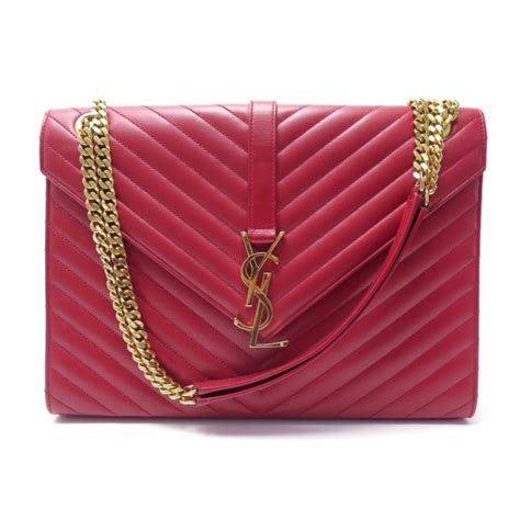 yves saint laurent sac a main rouge|saint laurent handbags.